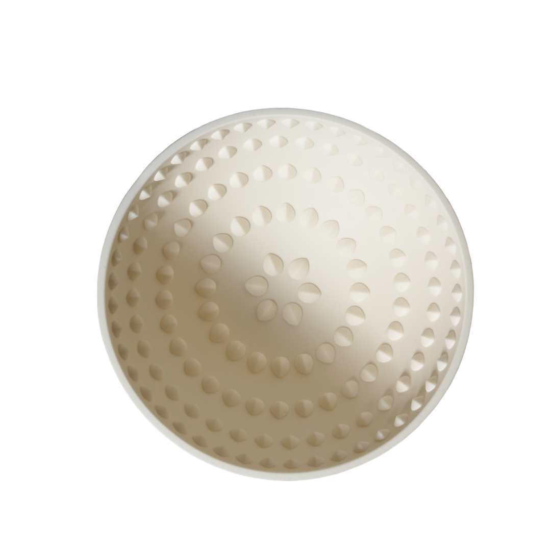 Textured Silicone Wobble Bowl